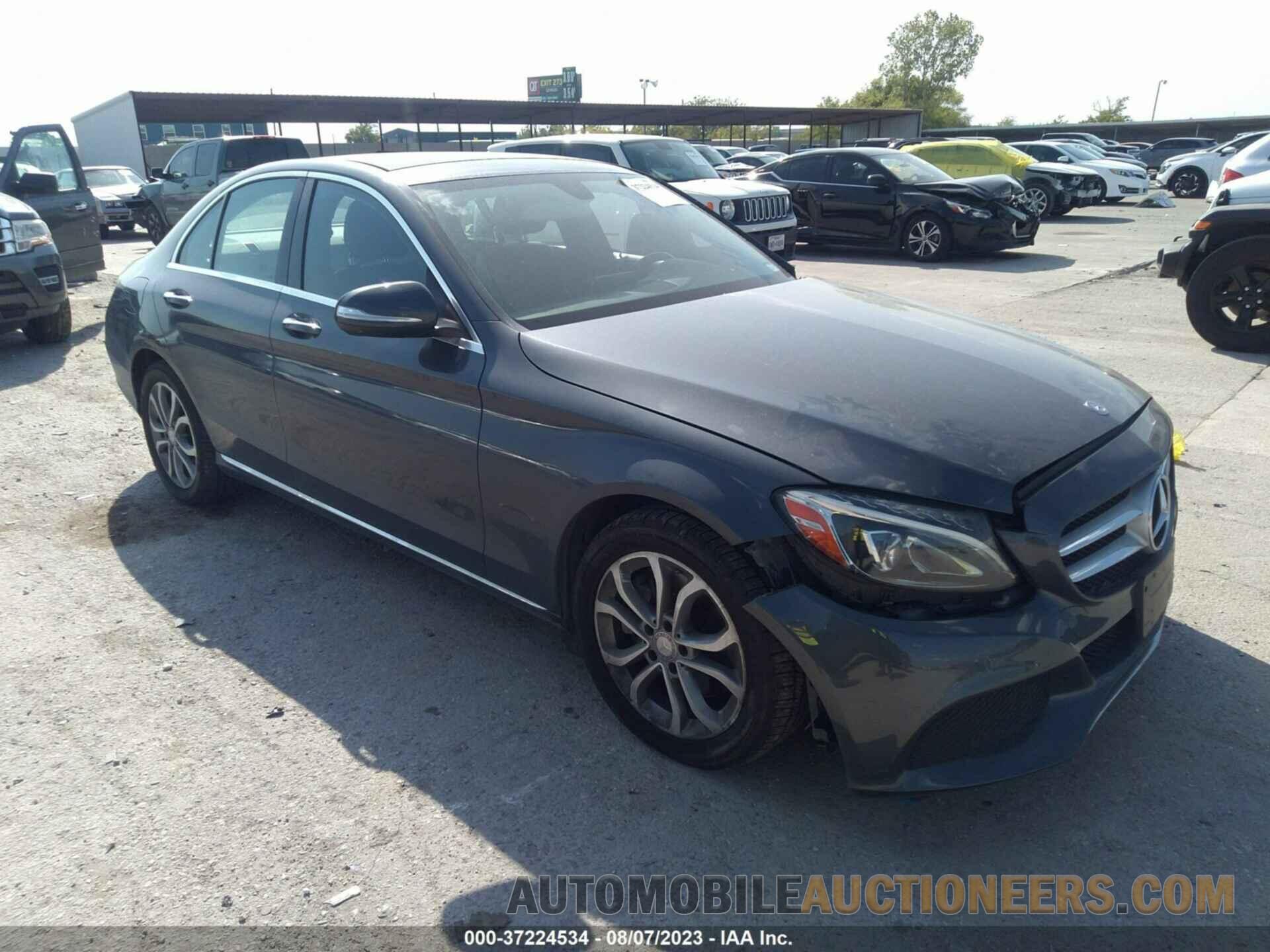 55SWF4KB3FU085309 MERCEDES-BENZ C-CLASS 2015