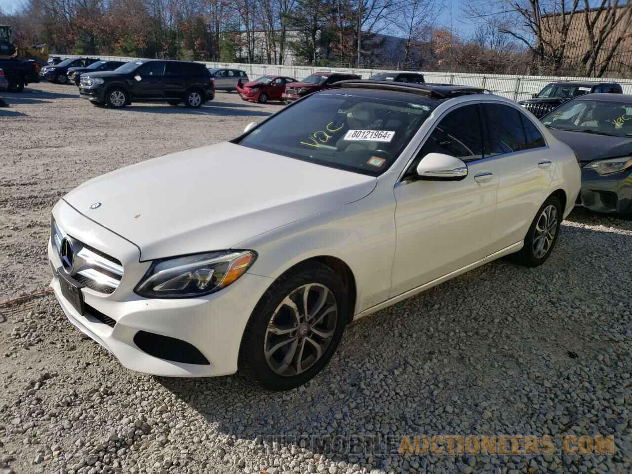 55SWF4KB3FU085343 MERCEDES-BENZ C-CLASS 2015