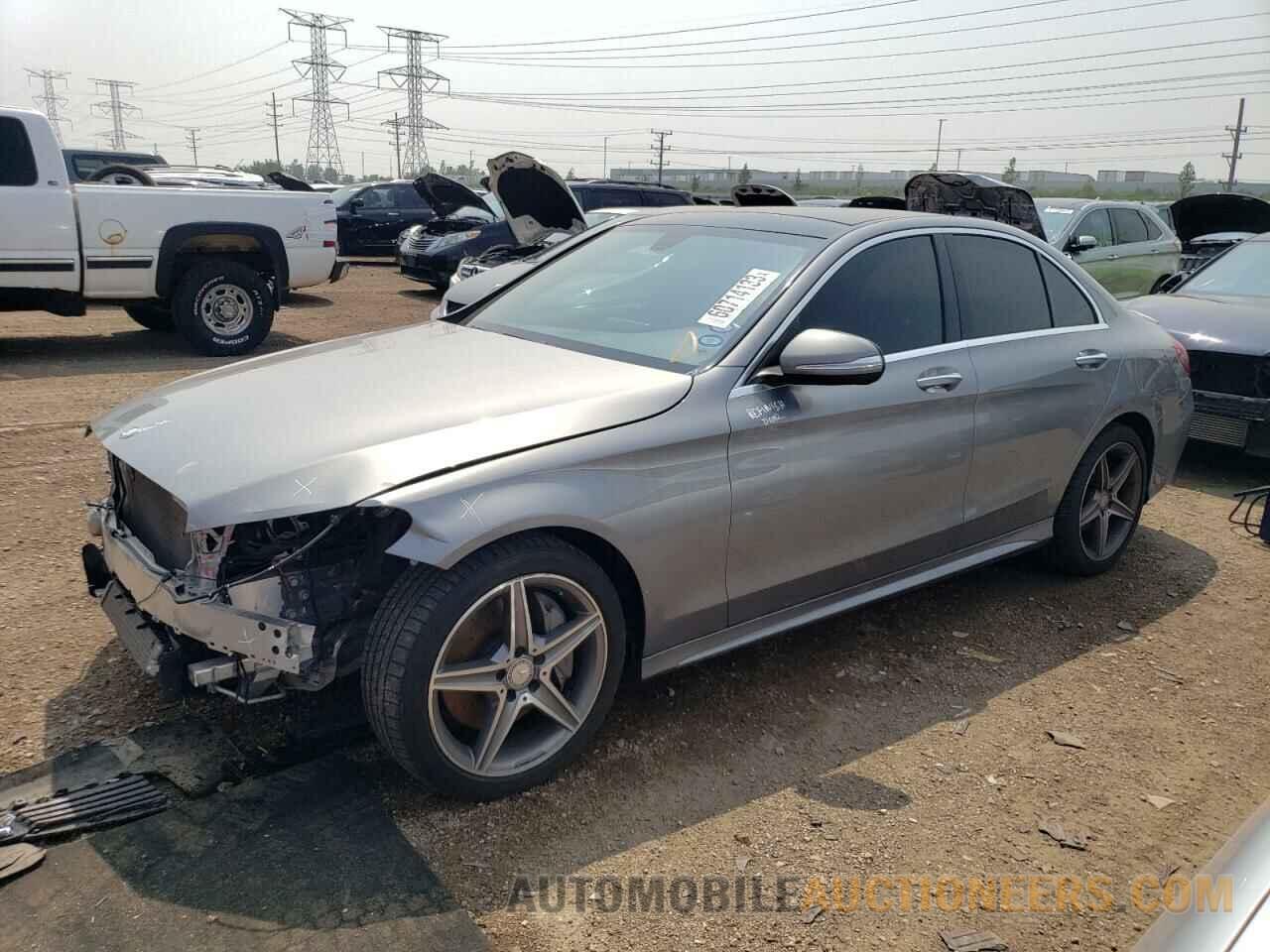 55SWF4KB3FU086380 MERCEDES-BENZ C-CLASS 2015