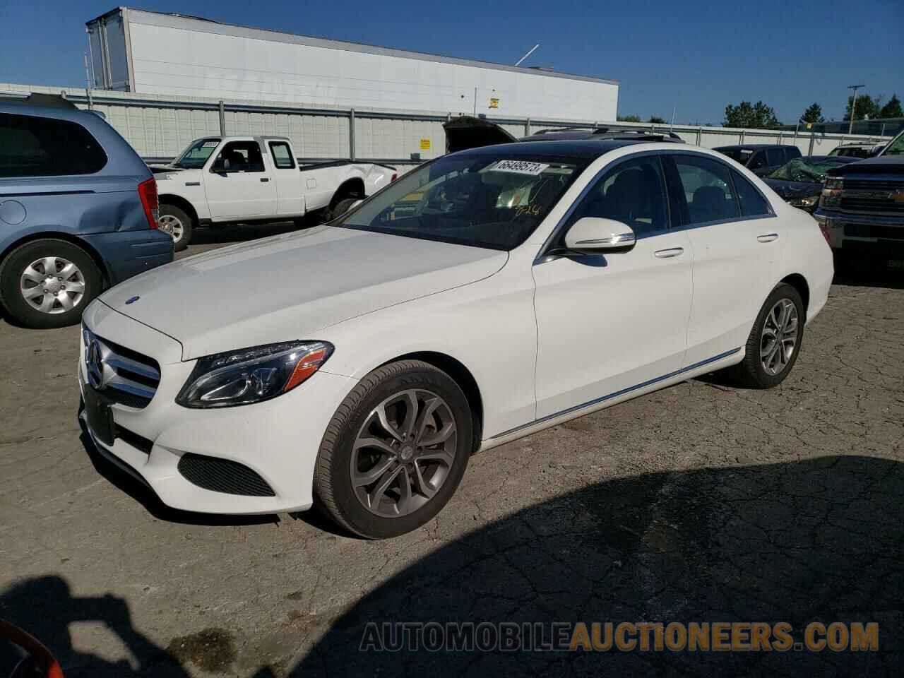 55SWF4KB3FU087660 MERCEDES-BENZ C-CLASS 2015