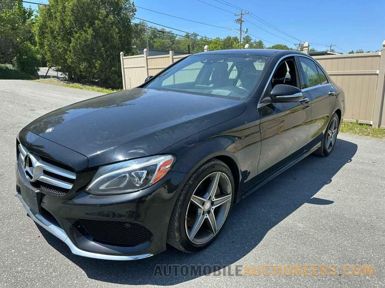 55SWF4KB3FU090168 MERCEDES-BENZ C-CLASS 2015