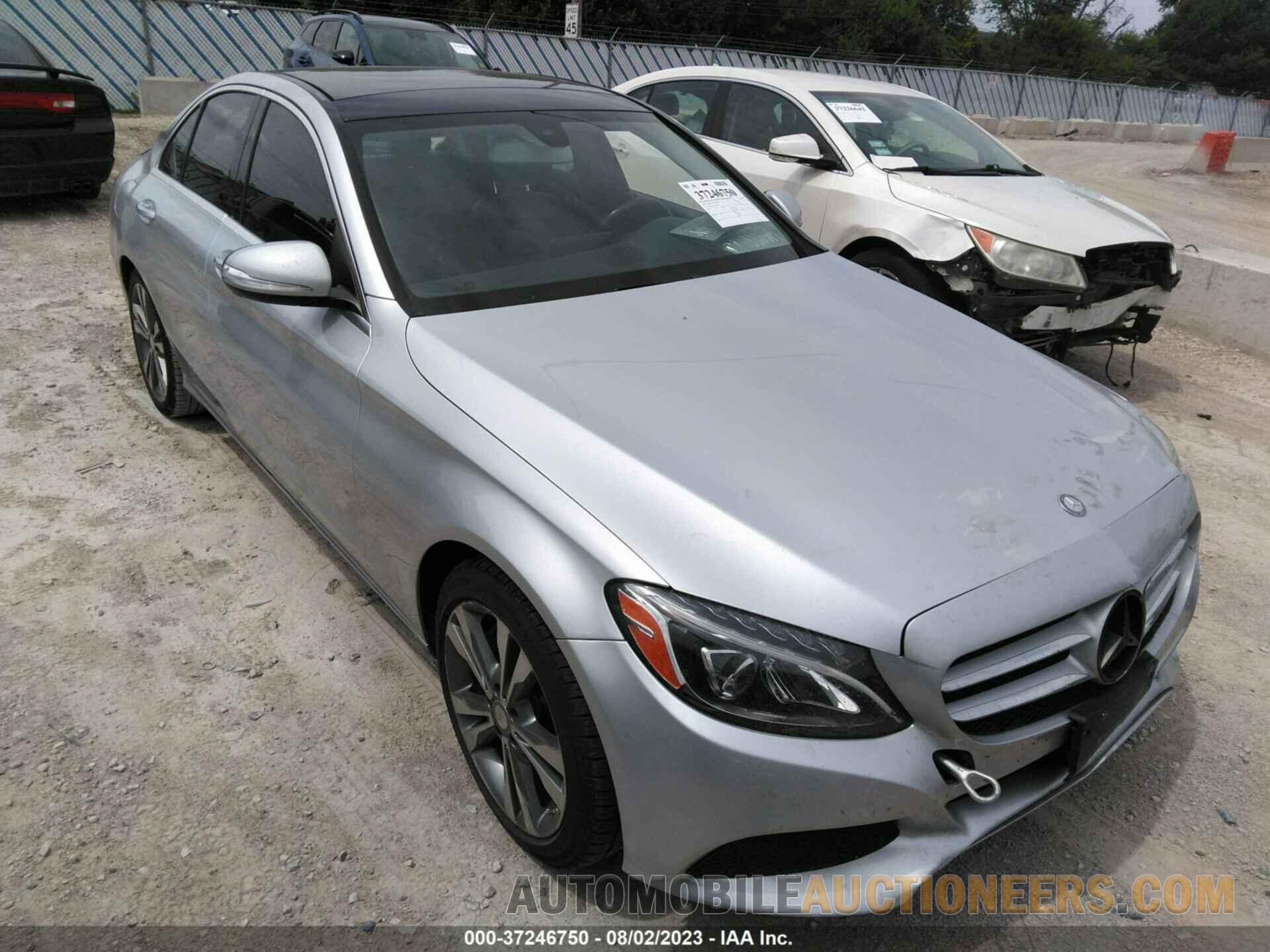 55SWF4KB3FU096276 MERCEDES-BENZ C-CLASS 2015