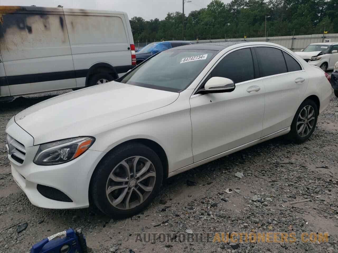 55SWF4KB3GU097669 MERCEDES-BENZ C-CLASS 2016