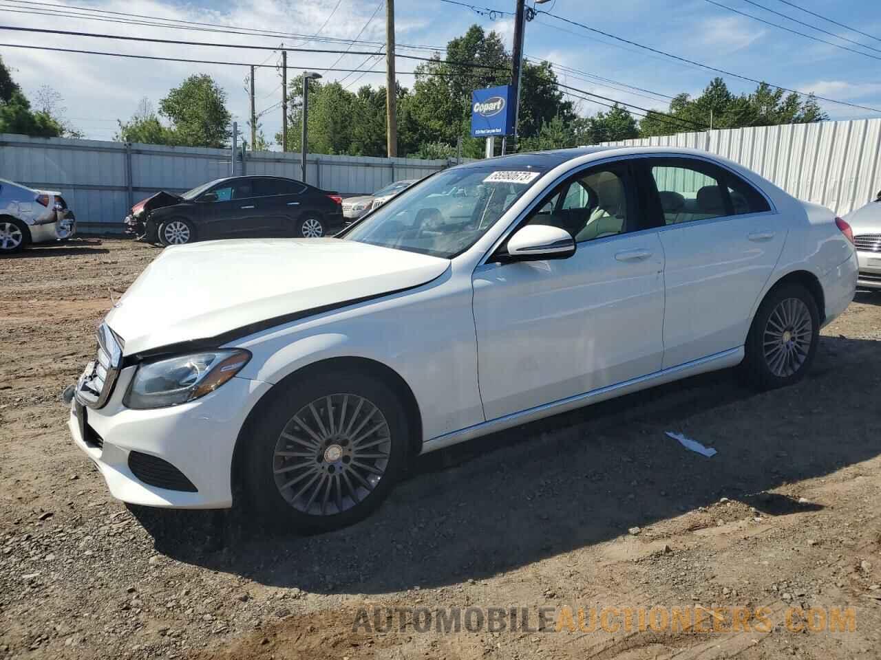 55SWF4KB3GU099082 MERCEDES-BENZ C-CLASS 2016