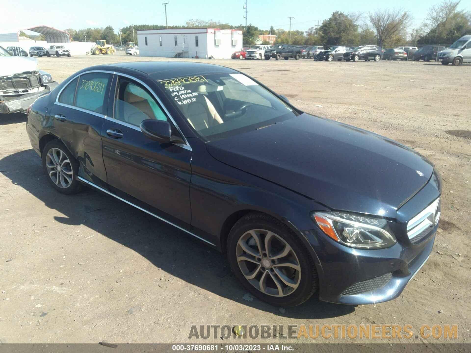 55SWF4KB3GU104538 MERCEDES-BENZ C-CLASS 2016