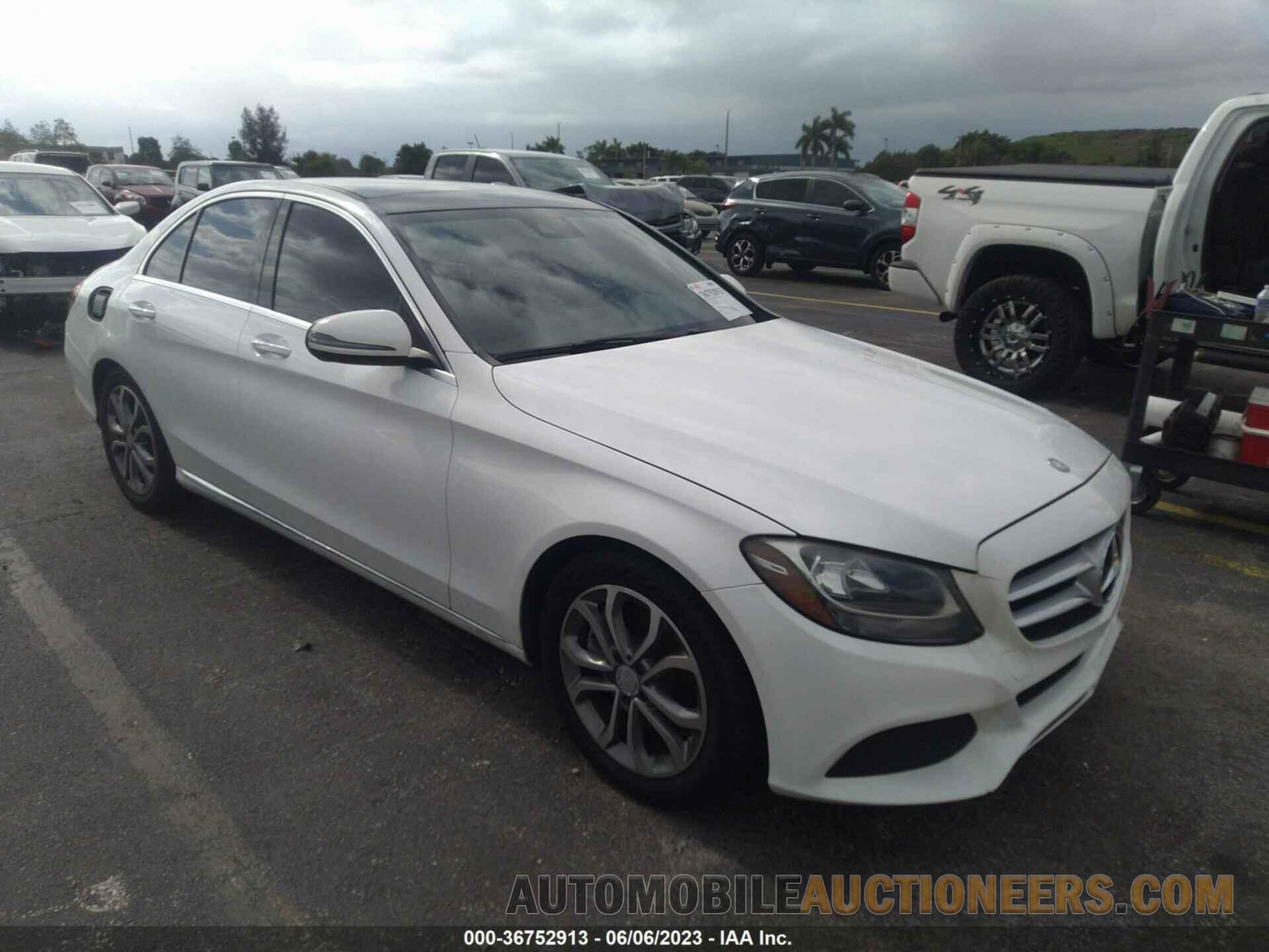 55SWF4KB3GU108833 MERCEDES-BENZ C-CLASS 2016