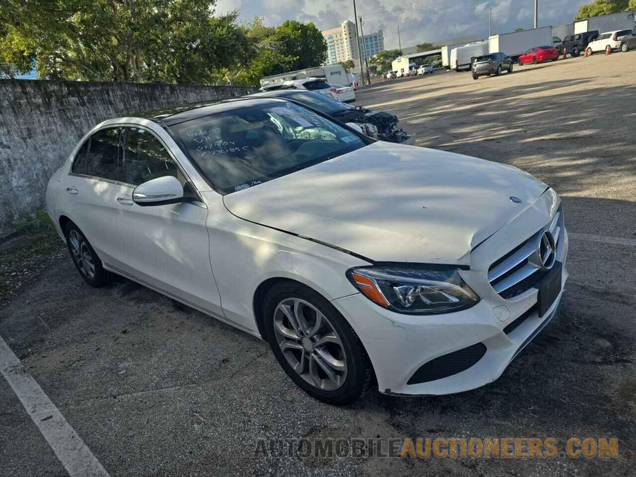 55SWF4KB3GU119296 MERCEDES-BENZ C-CLASS 2016