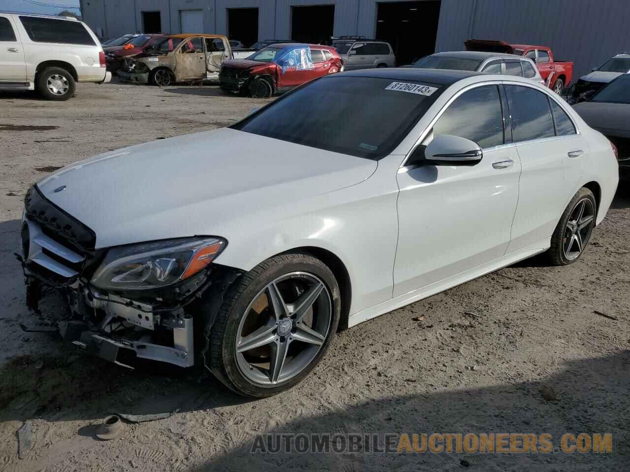 55SWF4KB3GU125177 MERCEDES-BENZ C-CLASS 2016