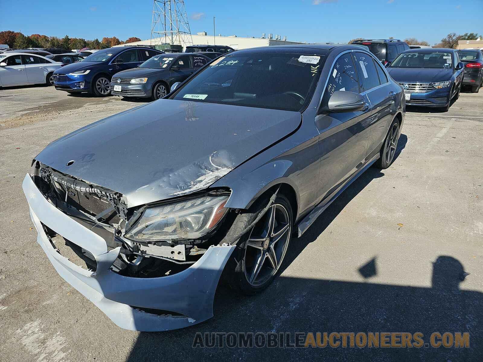 55SWF4KB3GU132615 Mercedes-Benz C-Class 2016