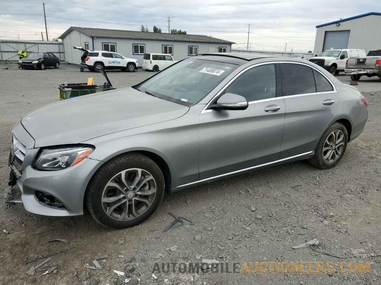 55SWF4KB3GU134929 MERCEDES-BENZ C-CLASS 2016