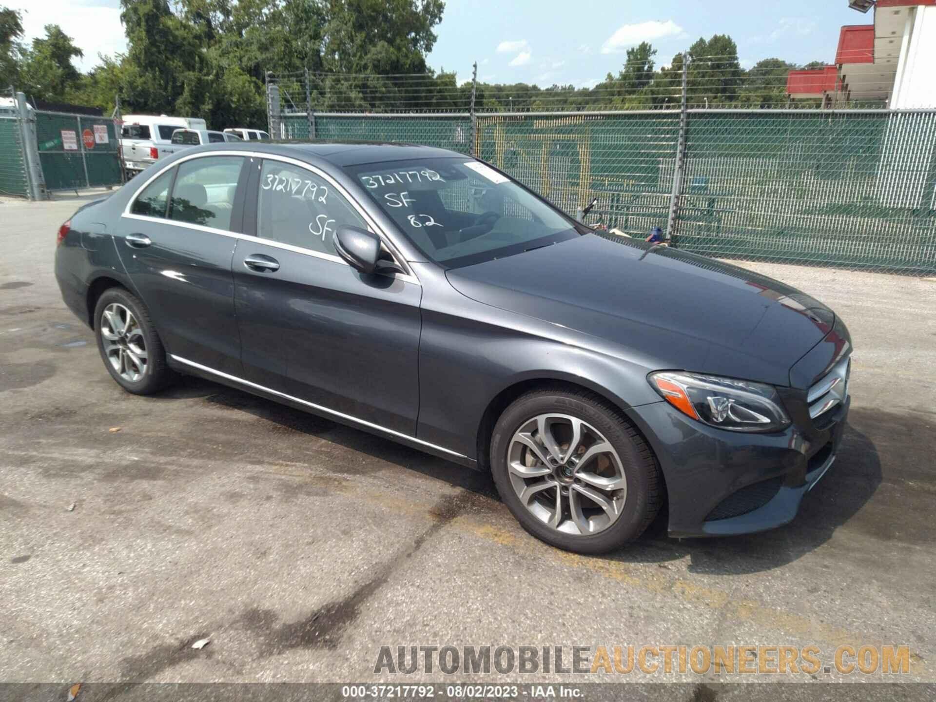 55SWF4KB3GU144571 MERCEDES-BENZ C-CLASS 2016