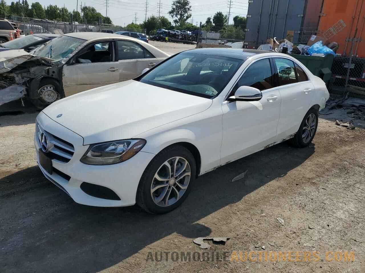 55SWF4KB3GU145526 MERCEDES-BENZ C-CLASS 2016