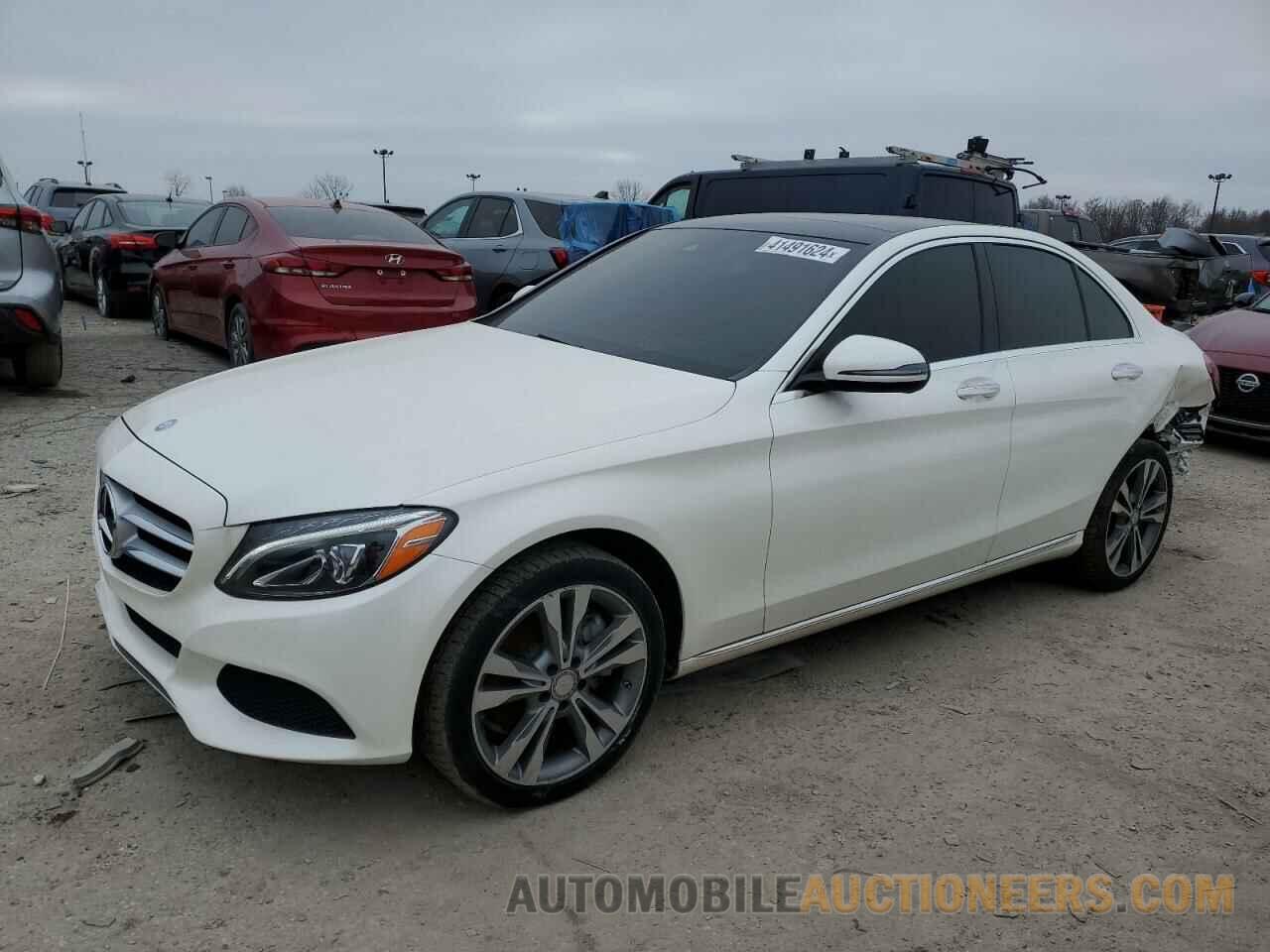 55SWF4KB3GU153805 MERCEDES-BENZ C-CLASS 2016