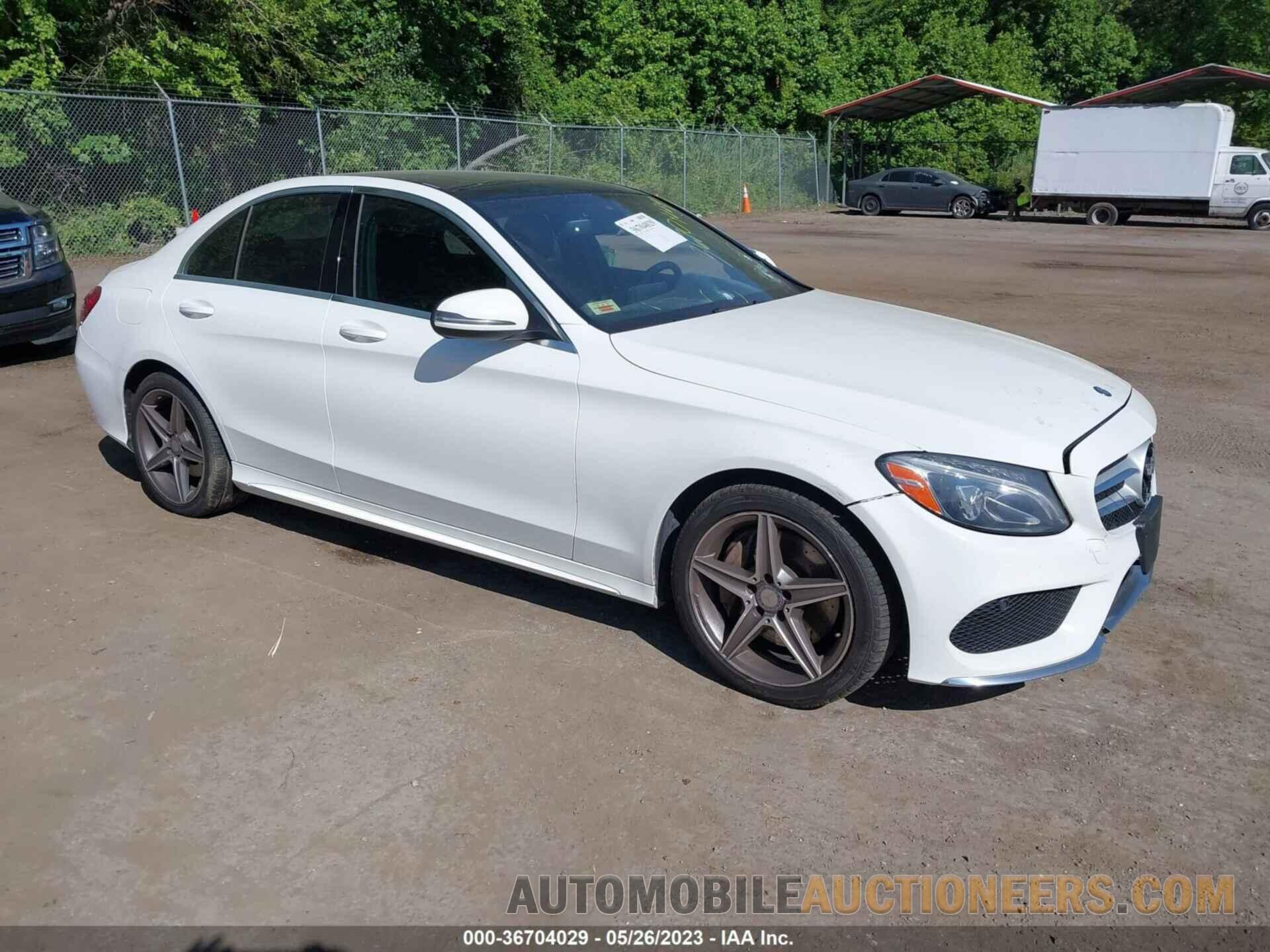 55SWF4KB3GU158406 MERCEDES-BENZ C-CLASS 2016