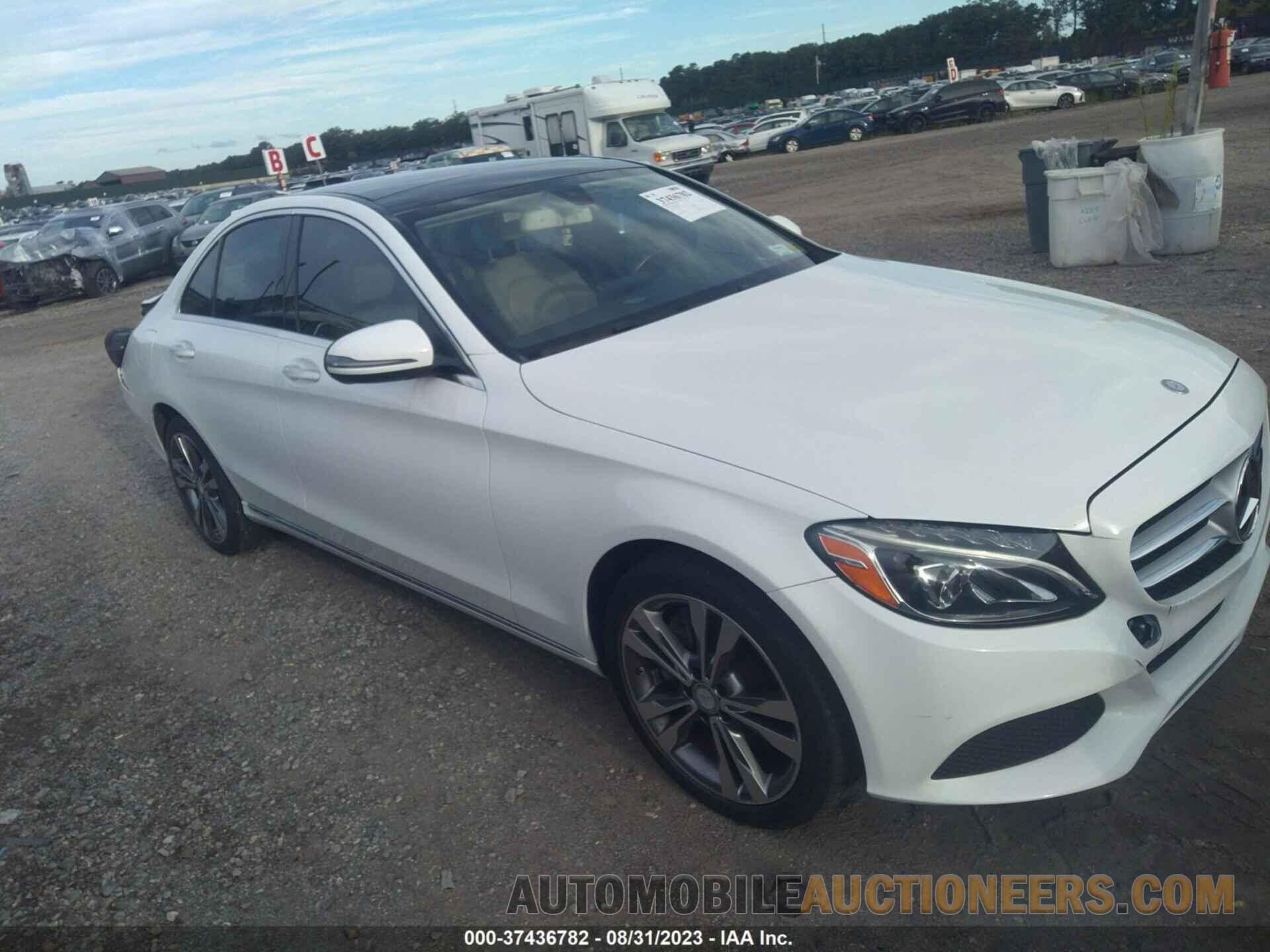 55SWF4KB3GU162830 MERCEDES-BENZ C-CLASS 2016