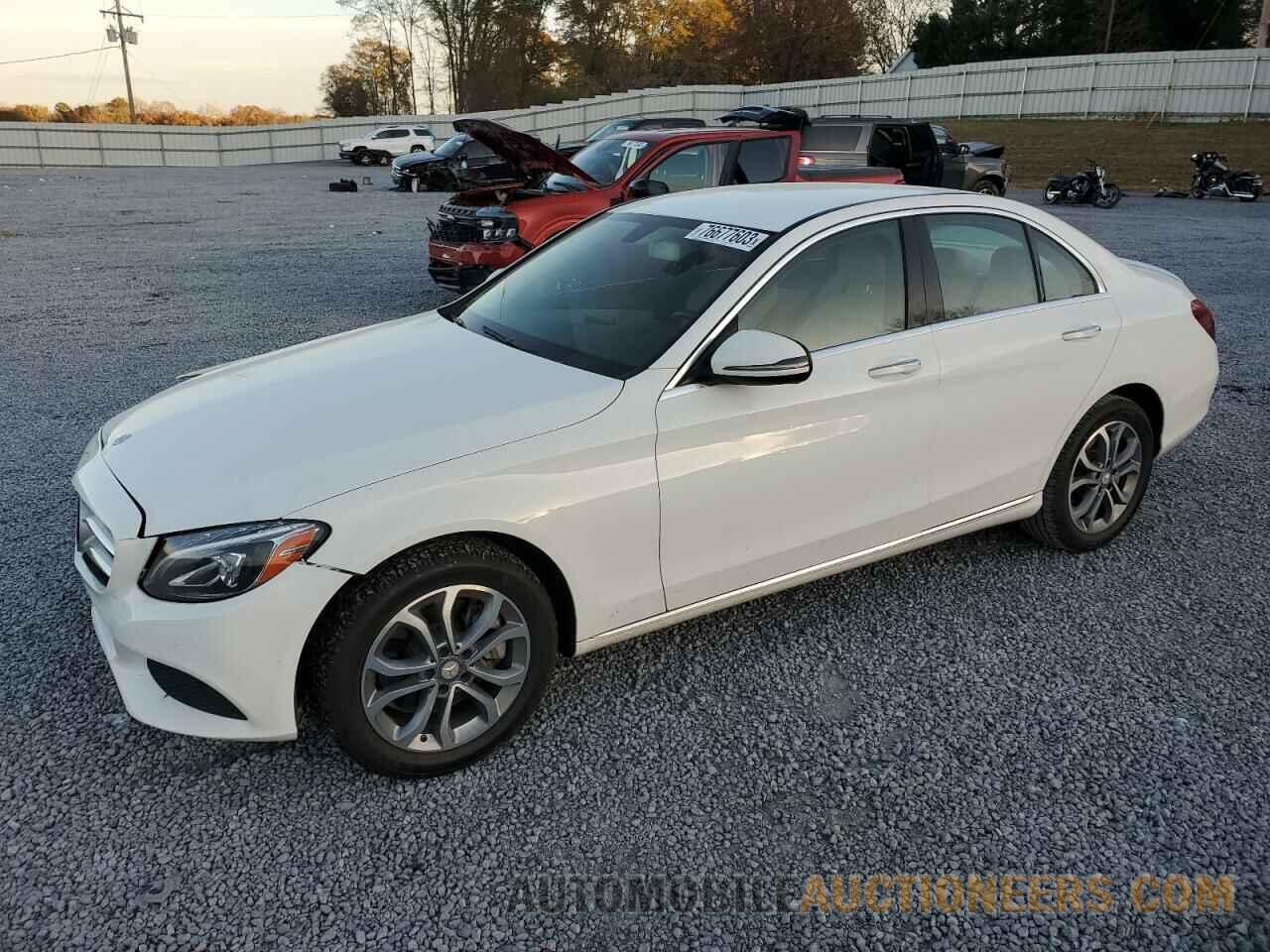 55SWF4KB3GU166067 MERCEDES-BENZ C-CLASS 2016