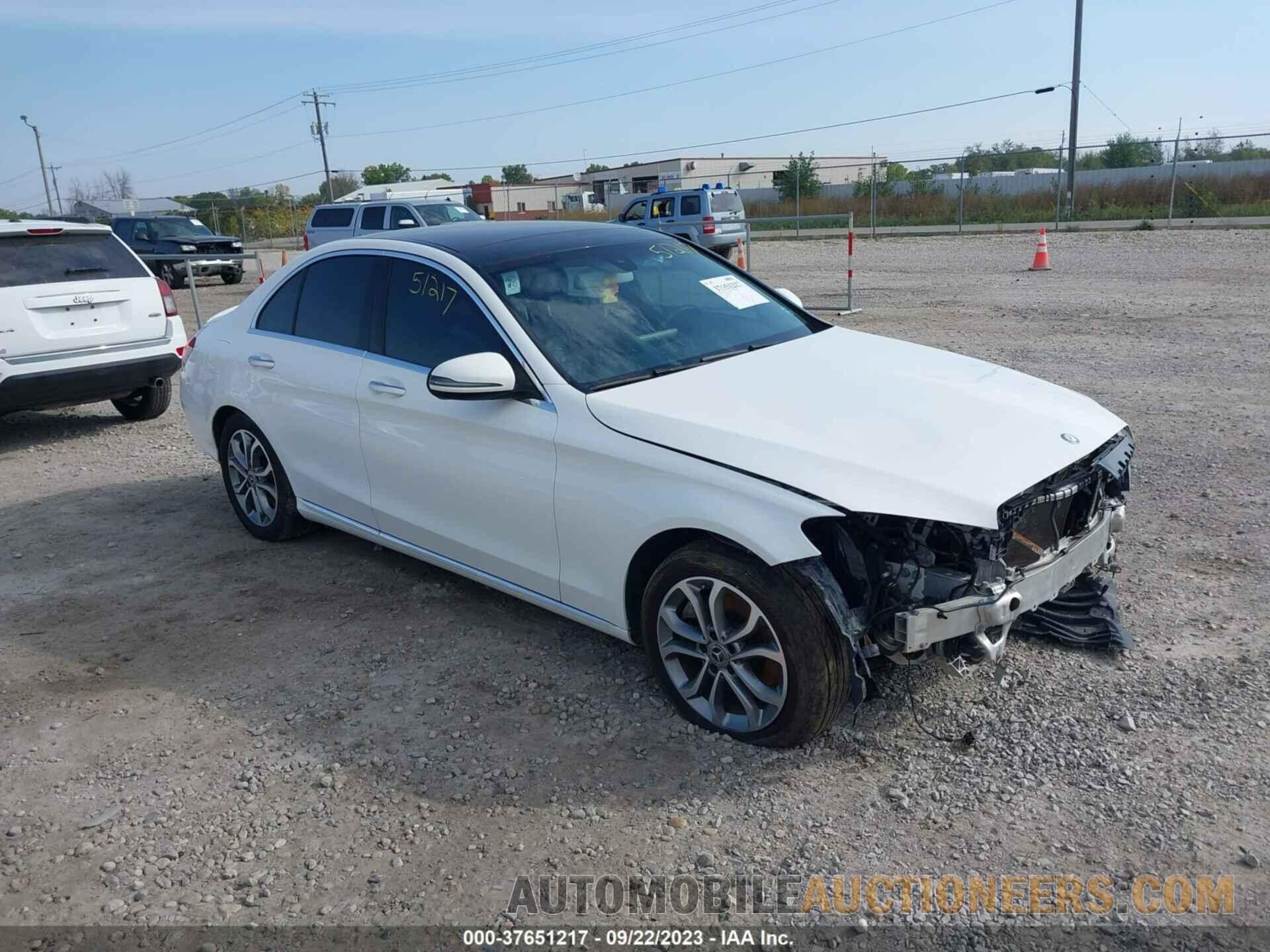 55SWF4KB3GU167431 MERCEDES-BENZ C-CLASS 2016