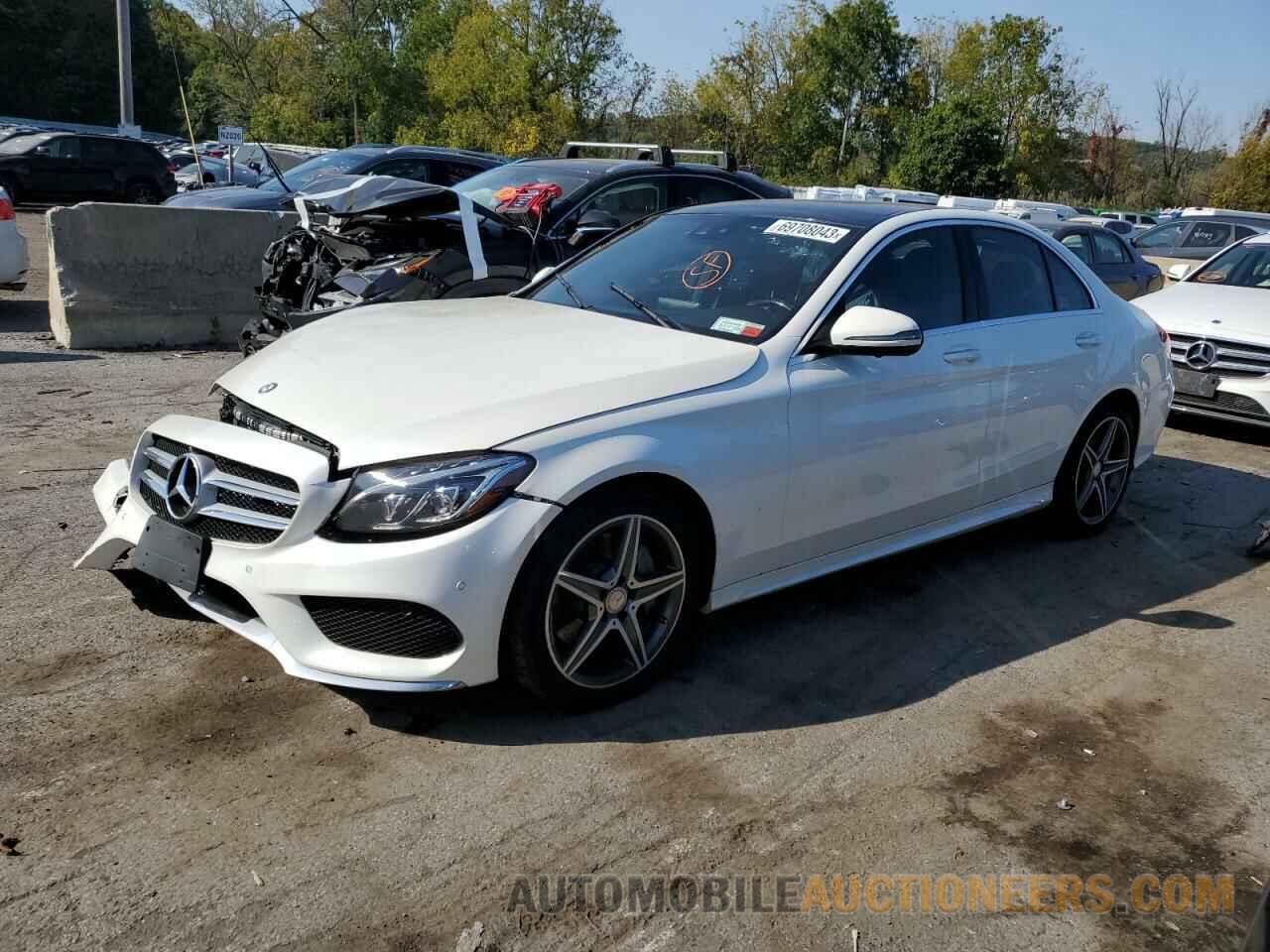 55SWF4KB3GU178008 MERCEDES-BENZ C-CLASS 2016