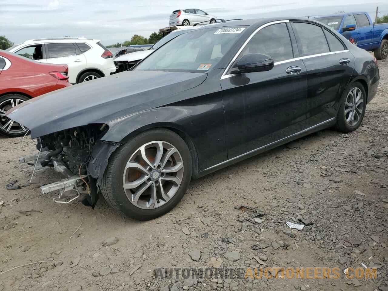 55SWF4KB3HU185798 MERCEDES-BENZ C-CLASS 2017