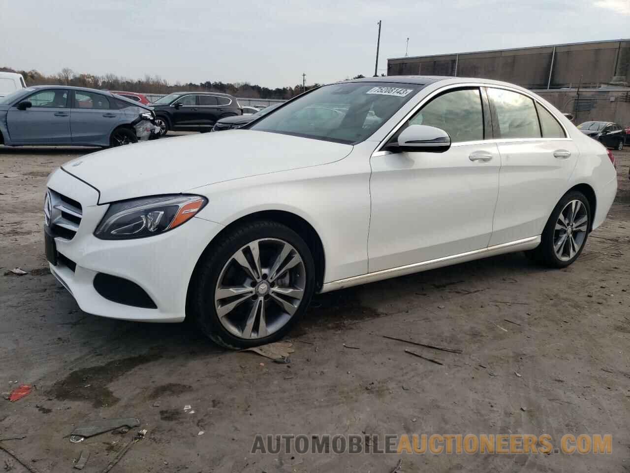 55SWF4KB3HU187650 MERCEDES-BENZ C-CLASS 2017