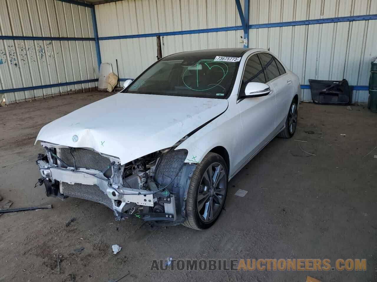 55SWF4KB3HU192301 MERCEDES-BENZ C-CLASS 2017