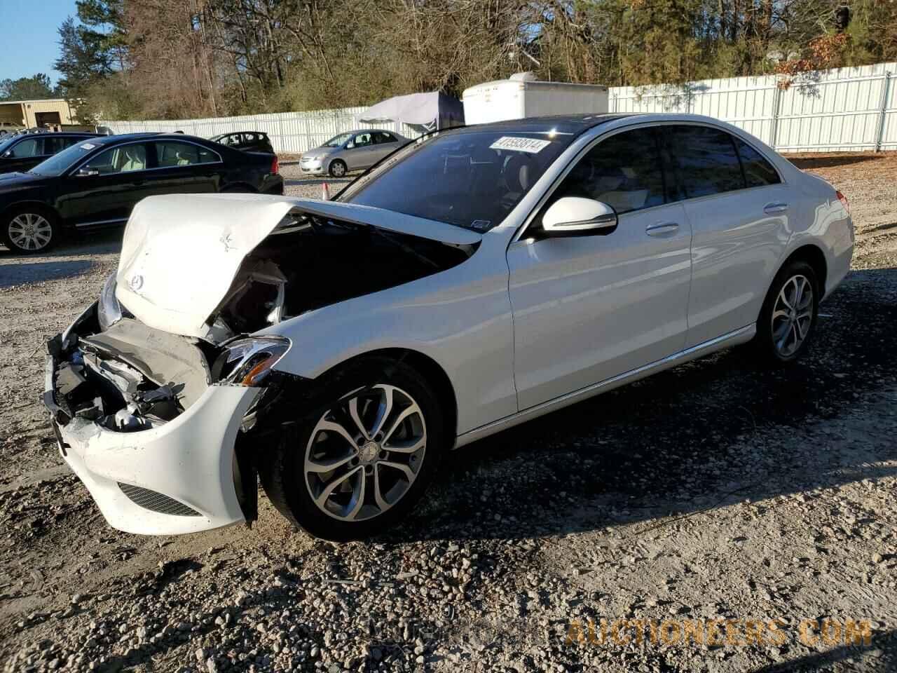 55SWF4KB3HU198616 MERCEDES-BENZ C-CLASS 2017