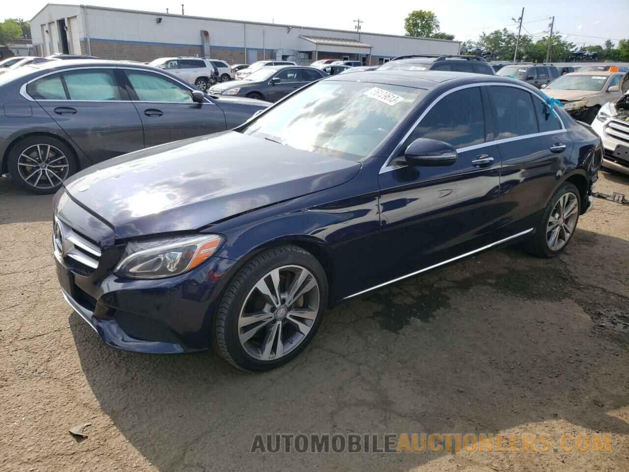 55SWF4KB3HU199538 MERCEDES-BENZ C-CLASS 2017