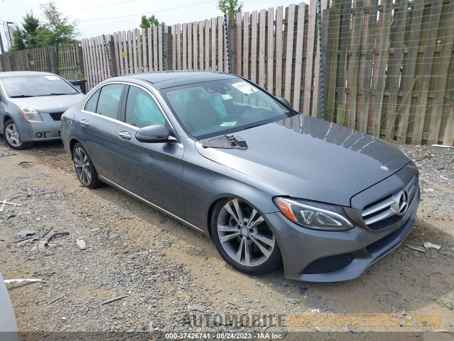 55SWF4KB3HU200459 MERCEDES-BENZ C-CLASS 2017