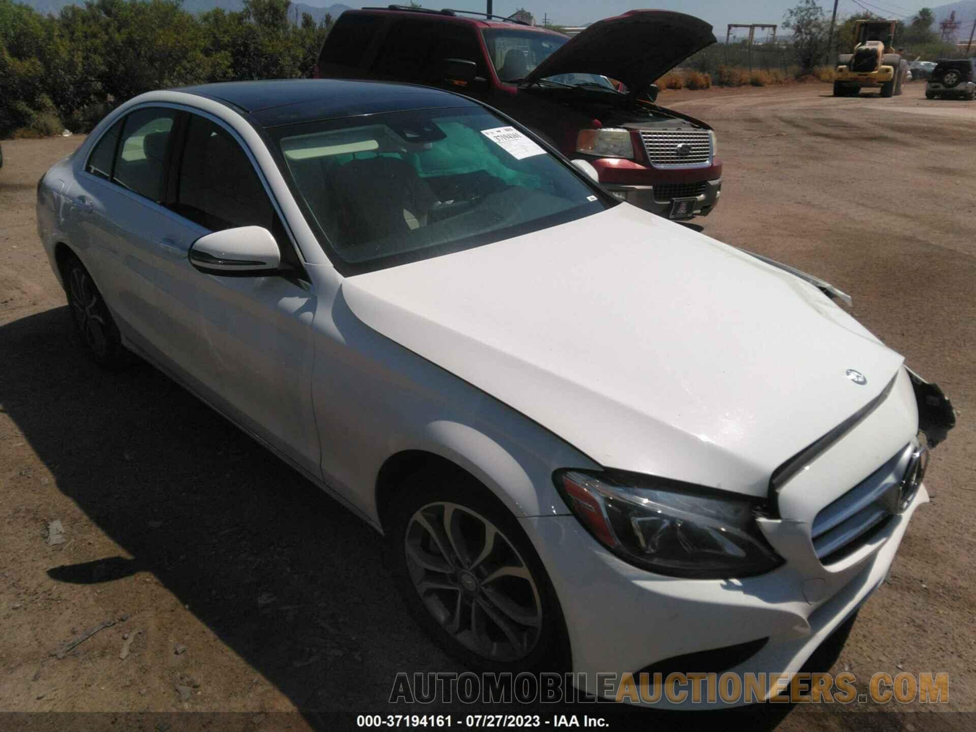 55SWF4KB3HU203751 MERCEDES-BENZ C-CLASS 2017