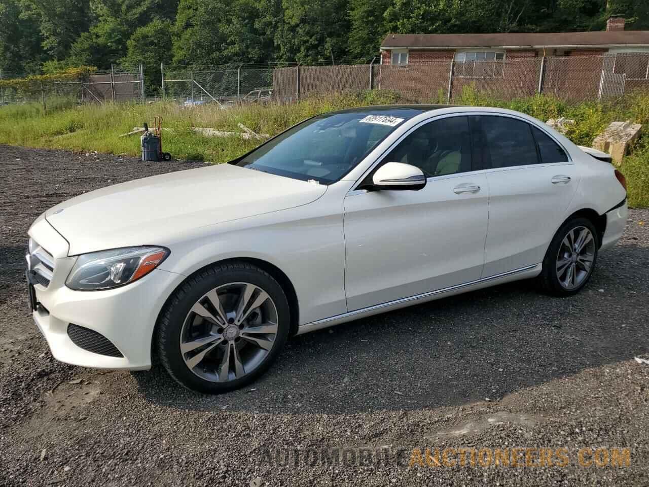 55SWF4KB3HU205497 MERCEDES-BENZ C-CLASS 2017