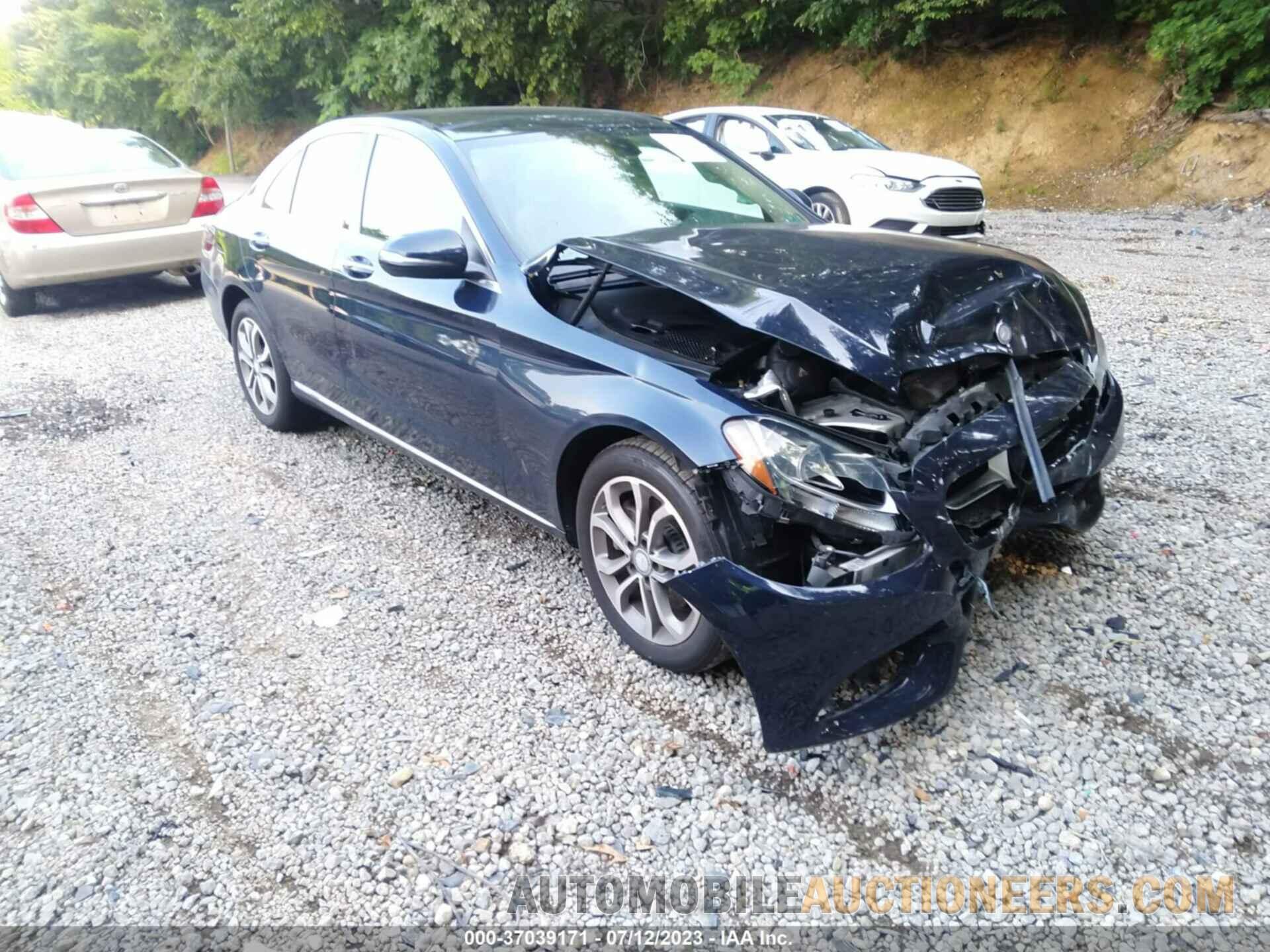 55SWF4KB3HU205905 MERCEDES-BENZ C-CLASS 2017