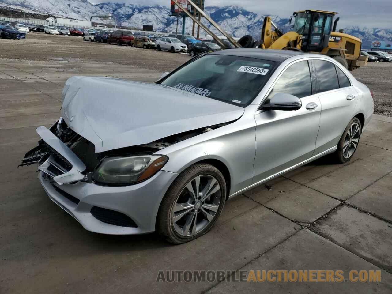 55SWF4KB3HU207007 MERCEDES-BENZ C-CLASS 2017