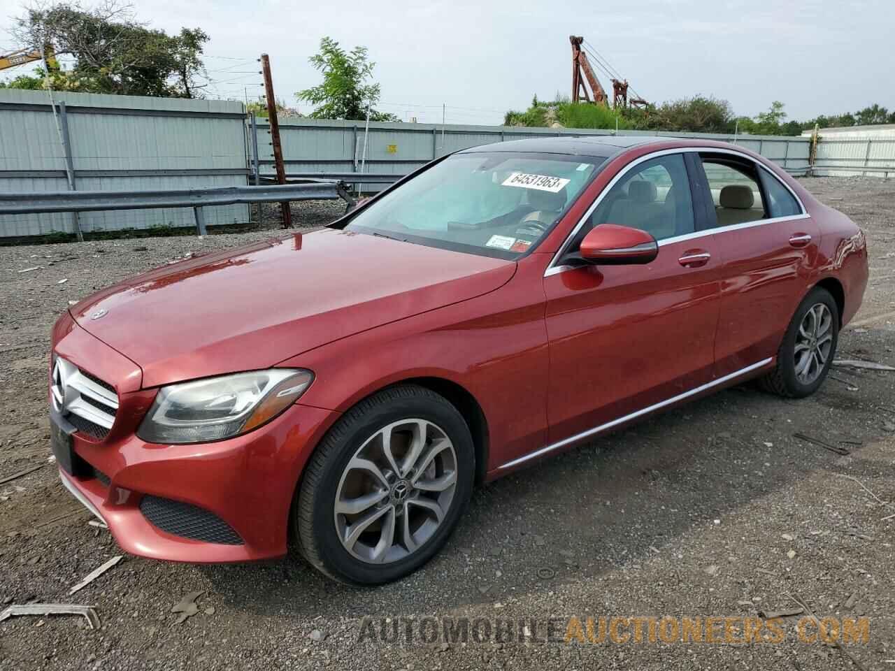 55SWF4KB3HU212403 MERCEDES-BENZ C-CLASS 2017