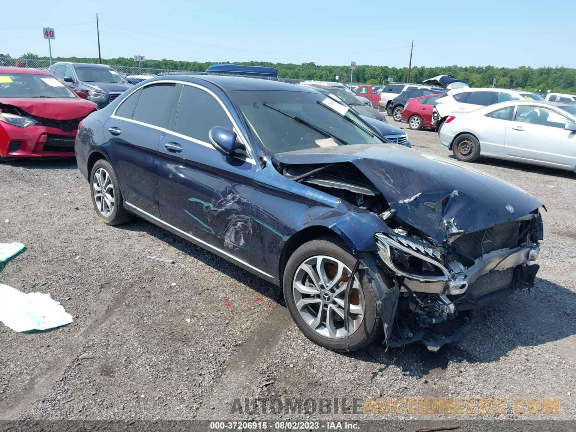 55SWF4KB3HU213499 MERCEDES-BENZ C-CLASS 2017