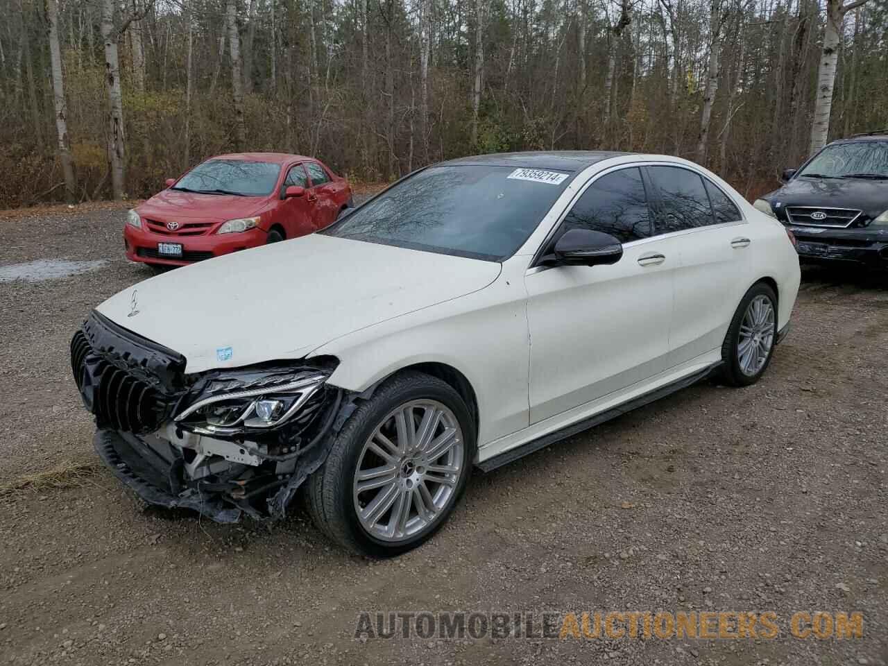 55SWF4KB3HU214927 MERCEDES-BENZ C-CLASS 2017