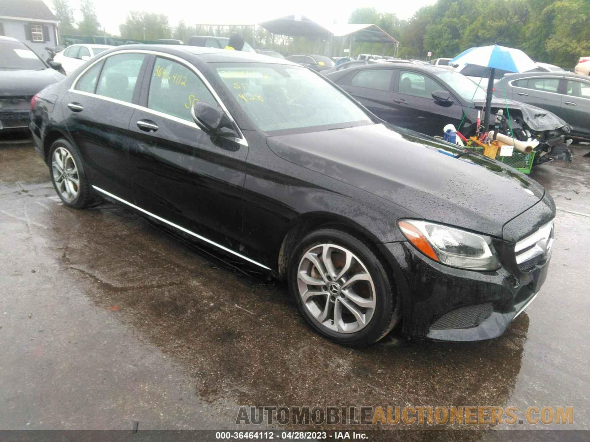 55SWF4KB3HU215608 MERCEDES-BENZ C-CLASS 2017