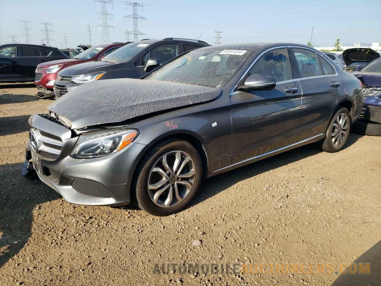 55SWF4KB3HU220467 MERCEDES-BENZ C-CLASS 2017