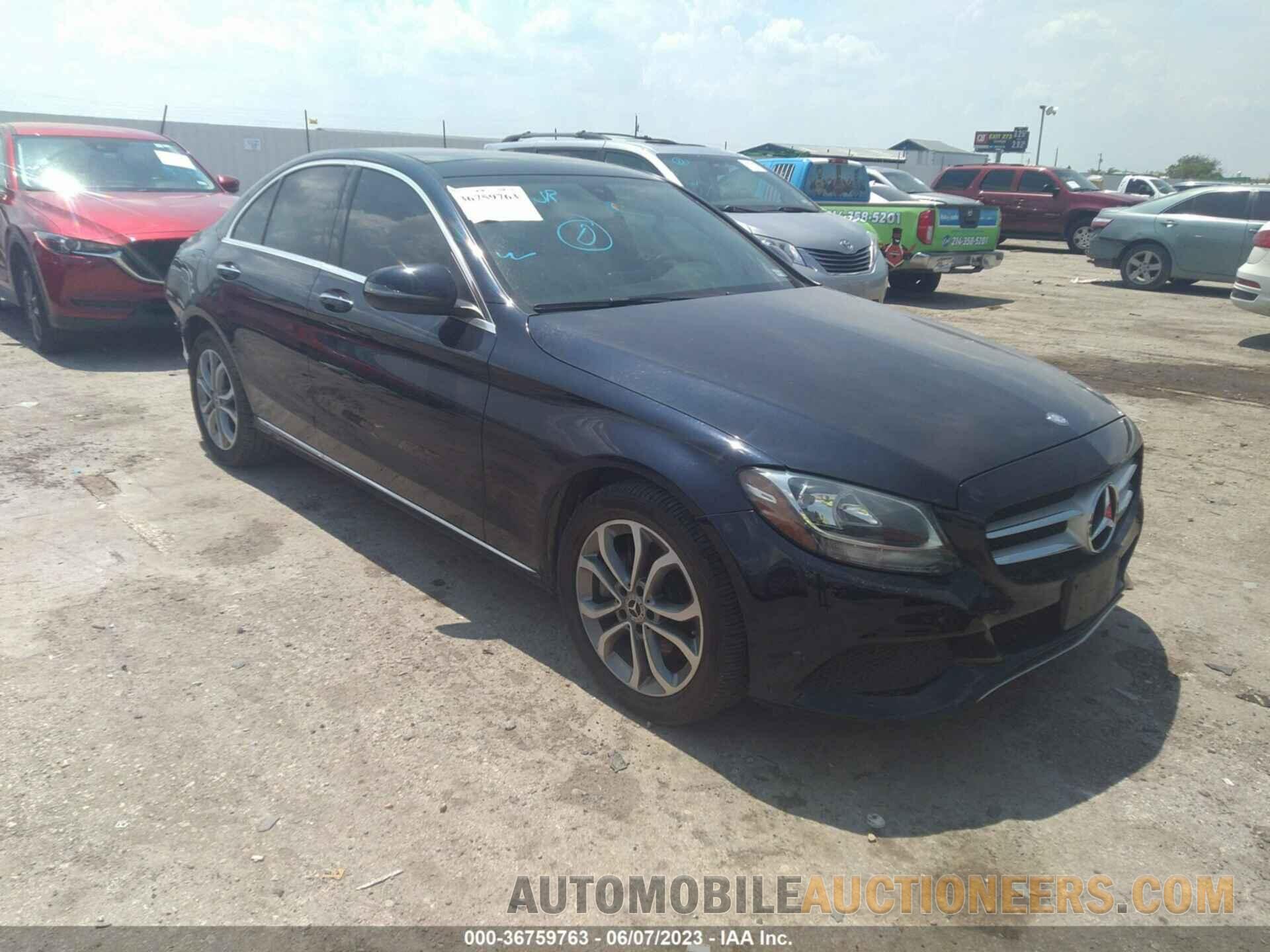 55SWF4KB3HU226351 MERCEDES-BENZ C-CLASS 2017