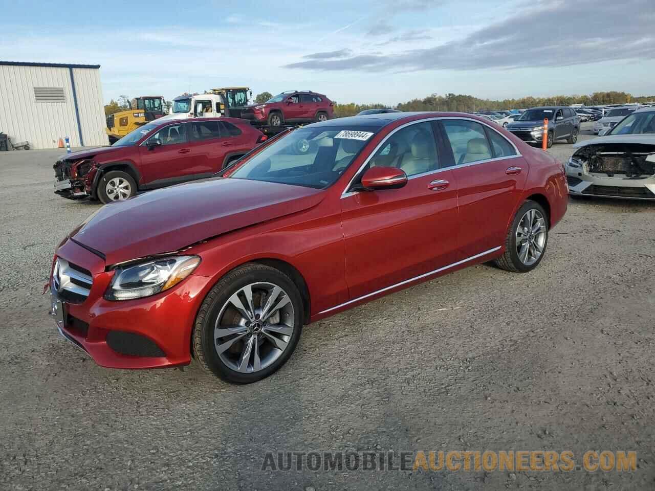 55SWF4KB3HU227158 MERCEDES-BENZ C-CLASS 2017