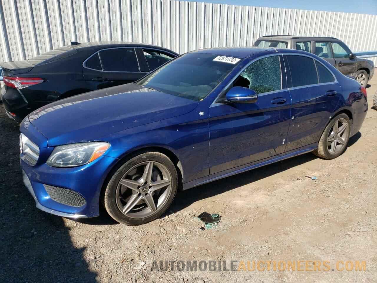 55SWF4KB3JU234553 MERCEDES-BENZ C-CLASS 2018