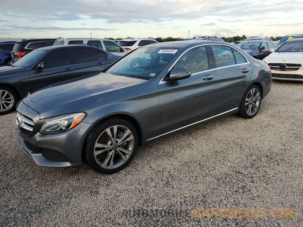 55SWF4KB3JU236321 MERCEDES-BENZ C-CLASS 2018