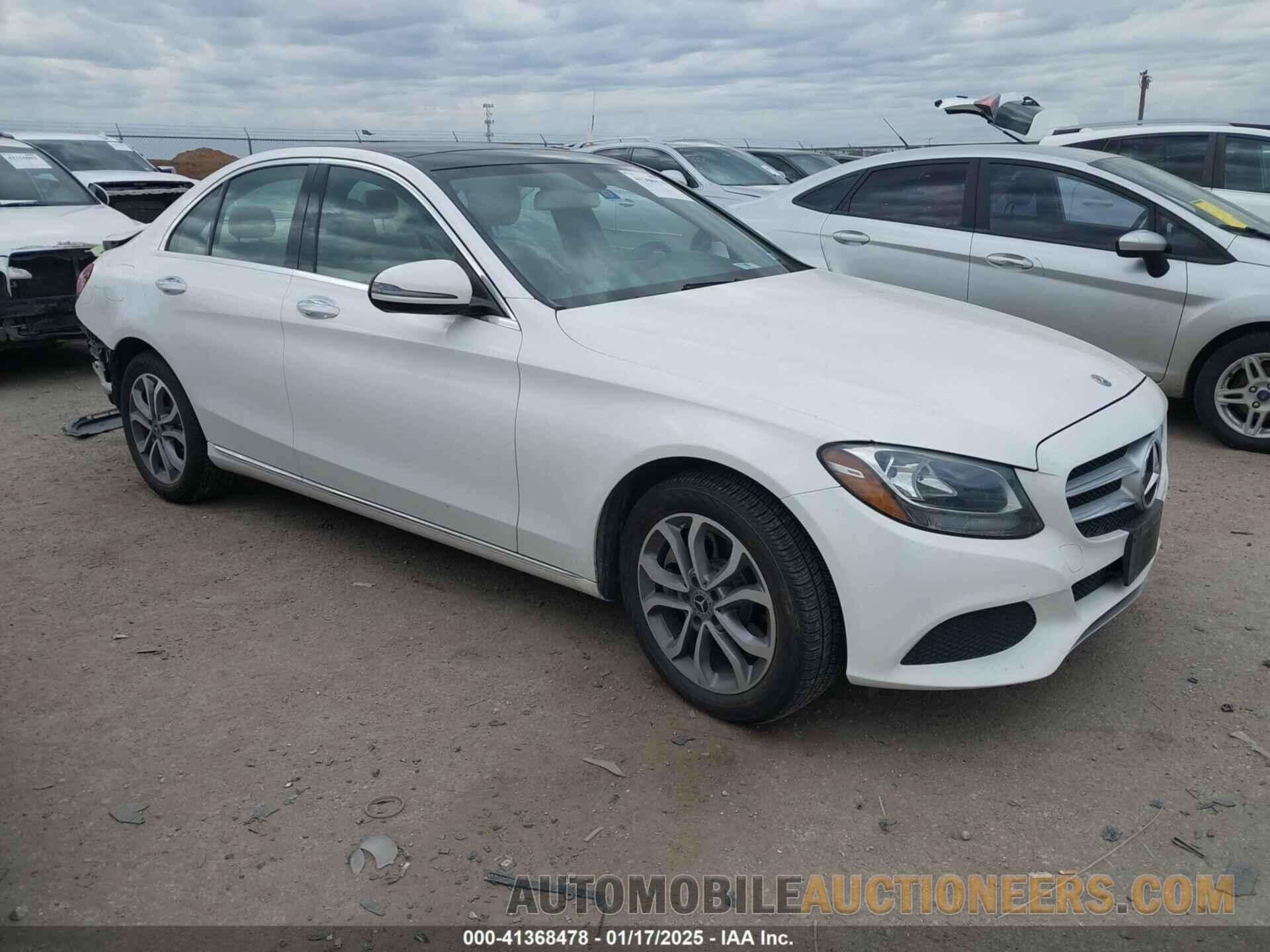 55SWF4KB3JU244807 MERCEDES-BENZ C 300 2018