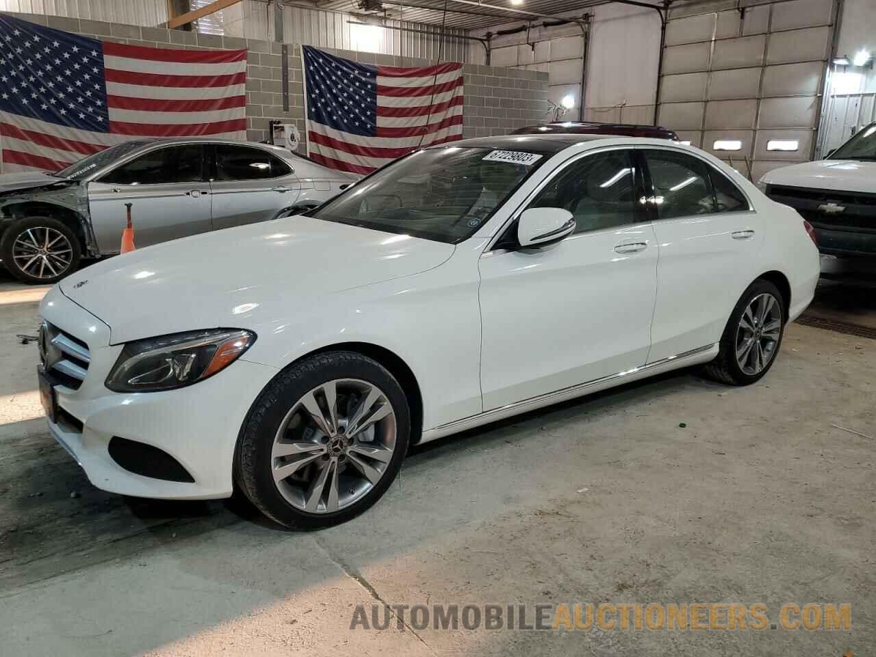 55SWF4KB3JU252311 MERCEDES-BENZ C-CLASS 2018