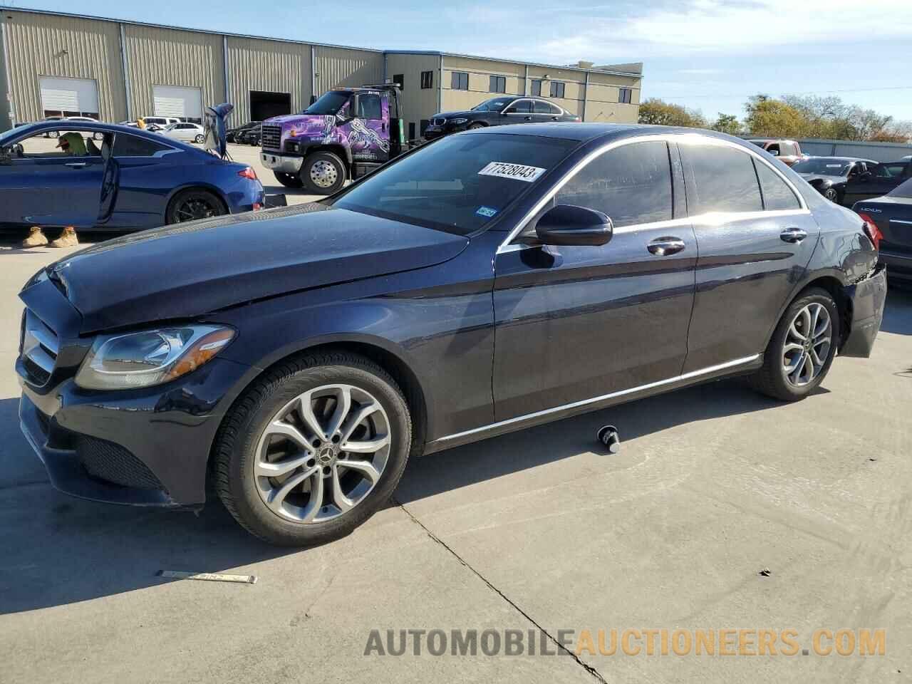 55SWF4KB3JU252499 MERCEDES-BENZ C-CLASS 2018