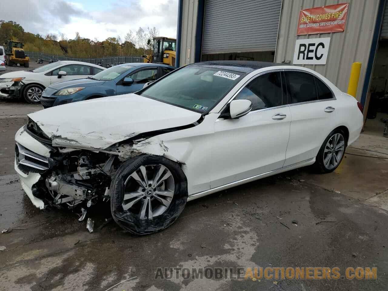 55SWF4KB3JU263793 MERCEDES-BENZ C-CLASS 2018