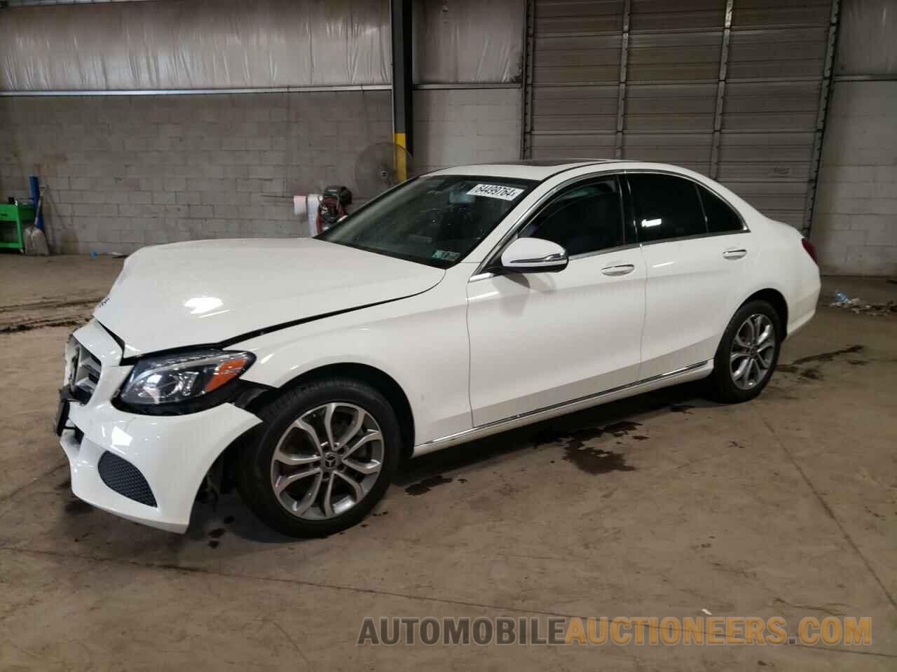 55SWF4KB3JU267097 MERCEDES-BENZ C-CLASS 2018