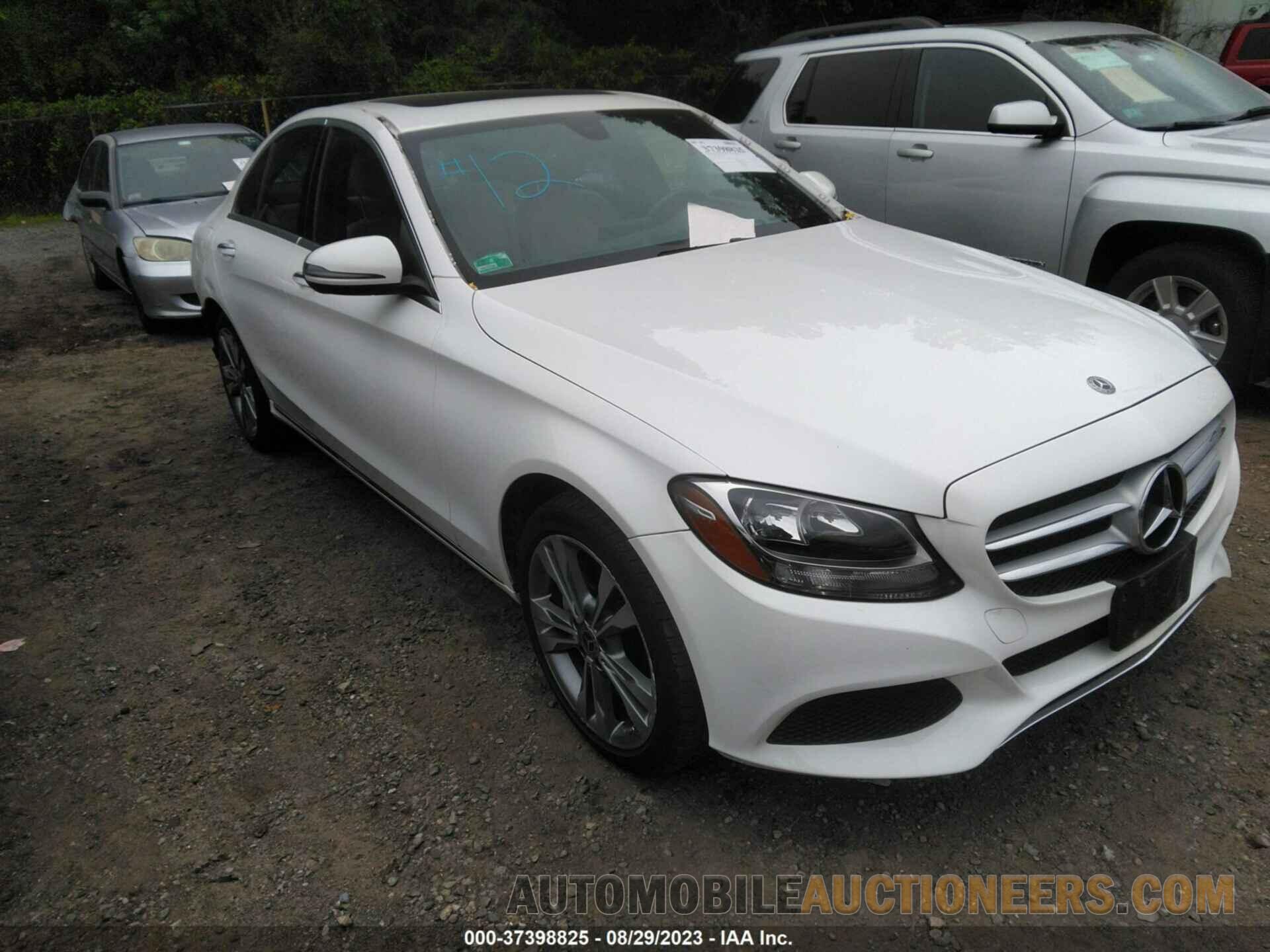 55SWF4KB3JU268587 MERCEDES-BENZ C-CLASS 2018