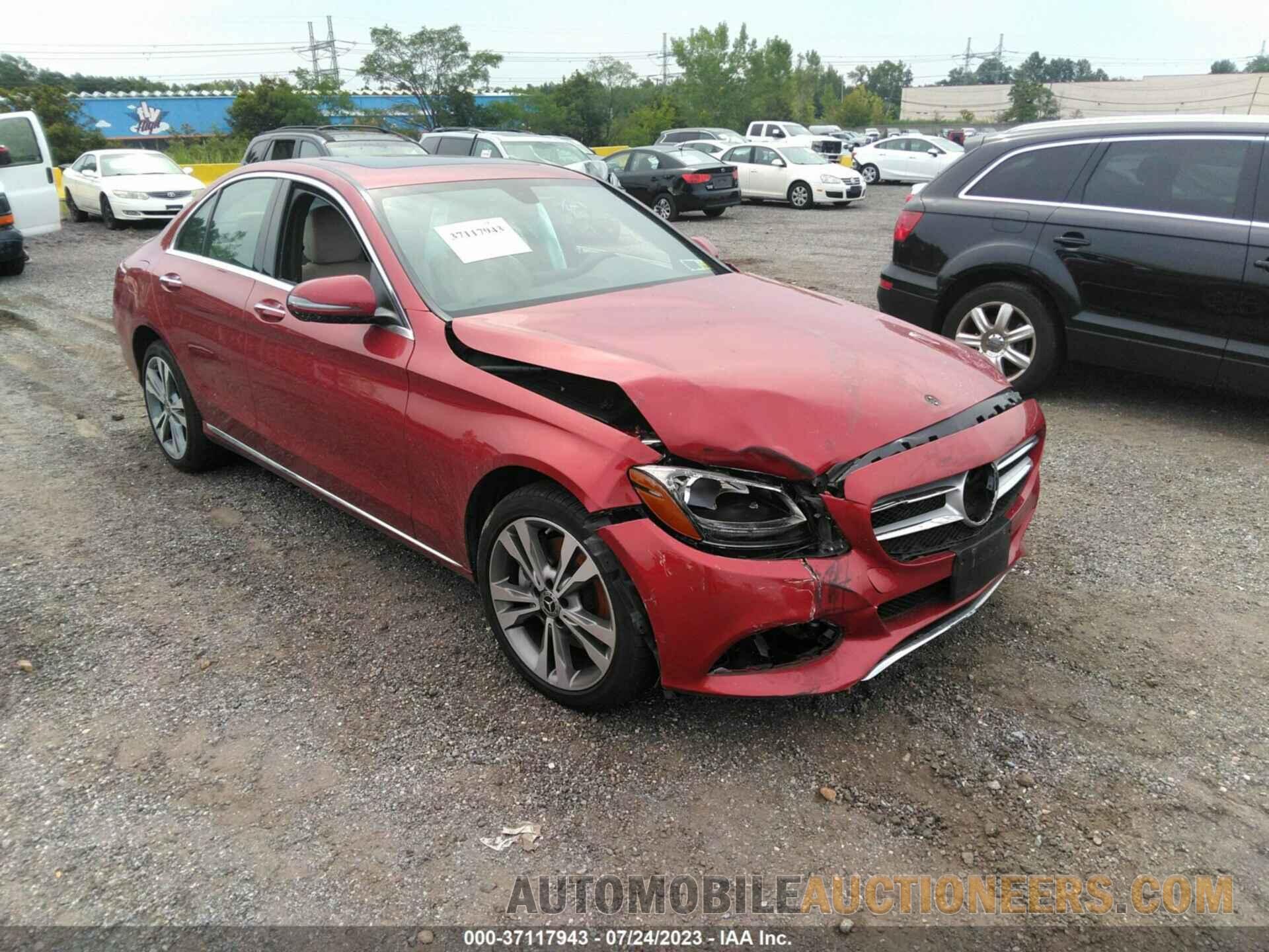 55SWF4KB3JU281601 MERCEDES-BENZ C-CLASS 2018