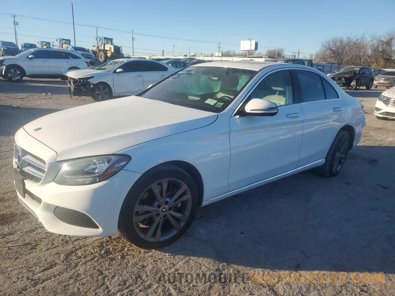 55SWF4KB3JU282506 MERCEDES-BENZ C-CLASS 2018