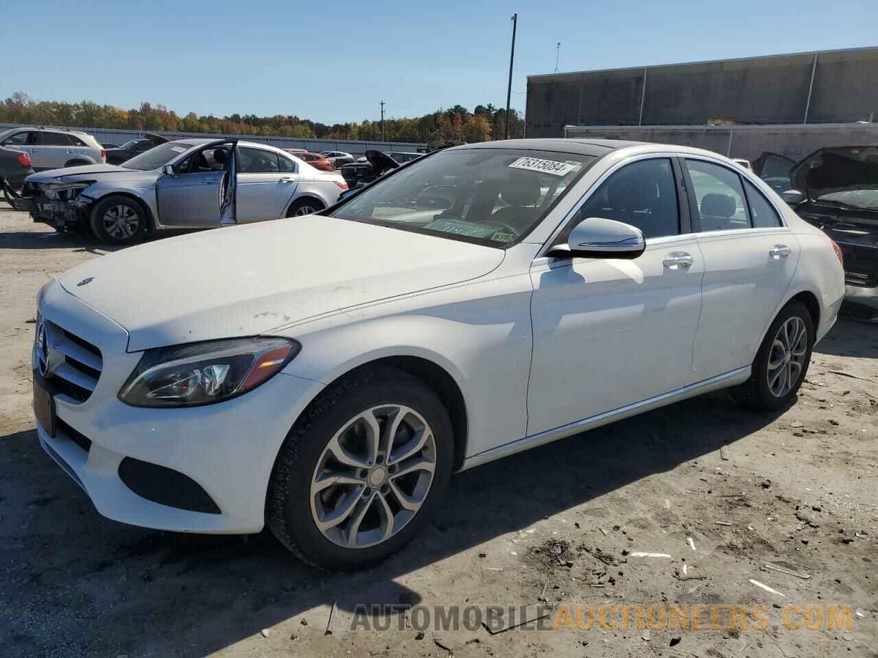 55SWF4KB4FU000591 MERCEDES-BENZ C-CLASS 2015